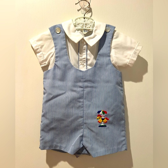VINTAGE KIDS ROMPER SIZE 24M - Picture 1 of 8